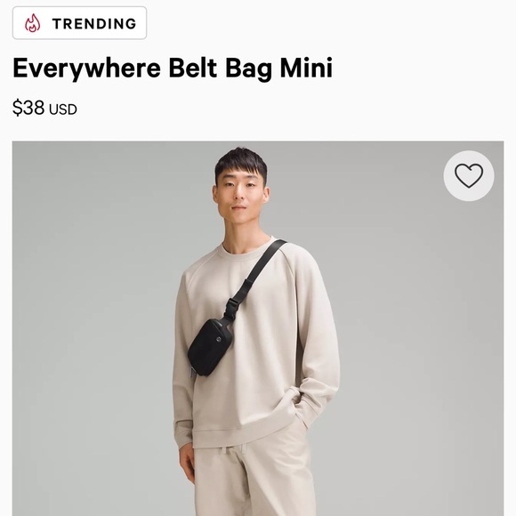 Lululemon mini belt bag - Picture 2 of 9